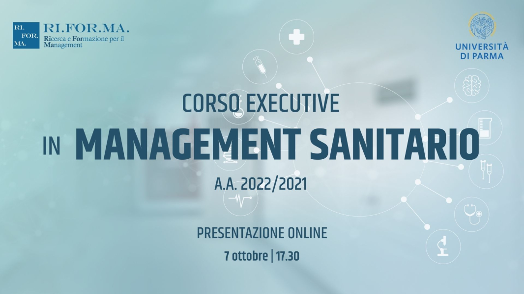 Presentazione Online Corso Executive in Management Sanitario